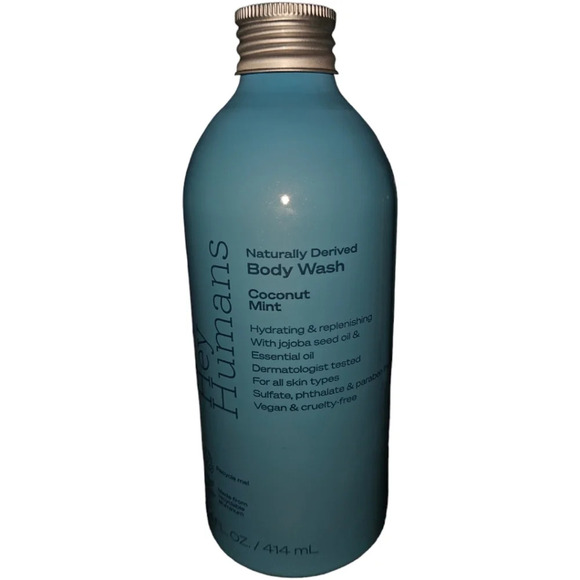 Hey Humans Naturally Derived Body Wash Scent: Coconut Mint - Picture 1 of 3